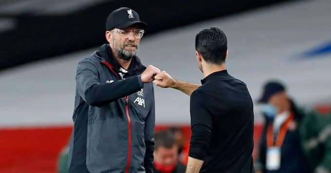 كلوب يرد على وضح كين لأداء ليفربول أمام آرسنال بـ”القذر”