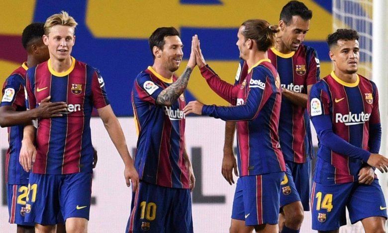 إيفرتون في الصدارة للظفر بلاعب برشلونة