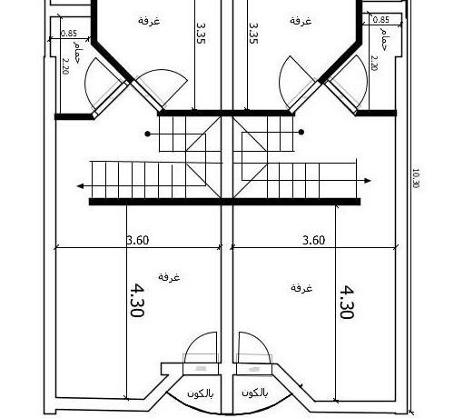 خرائط منازل 250 متر دور واحد