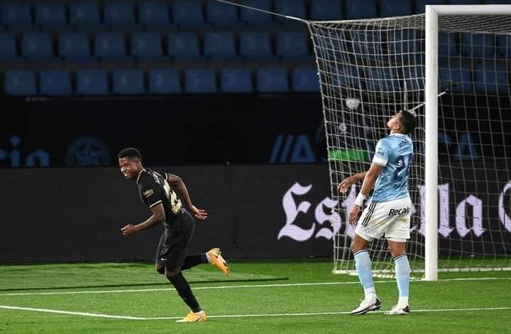 برشلونة يتقدم على سيلتا فيغو في الشوط الأول.. وفاتي يواصل التألق