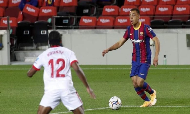 ديست يكشف شعوره بعد مشاركته الأولى مع برشلونة