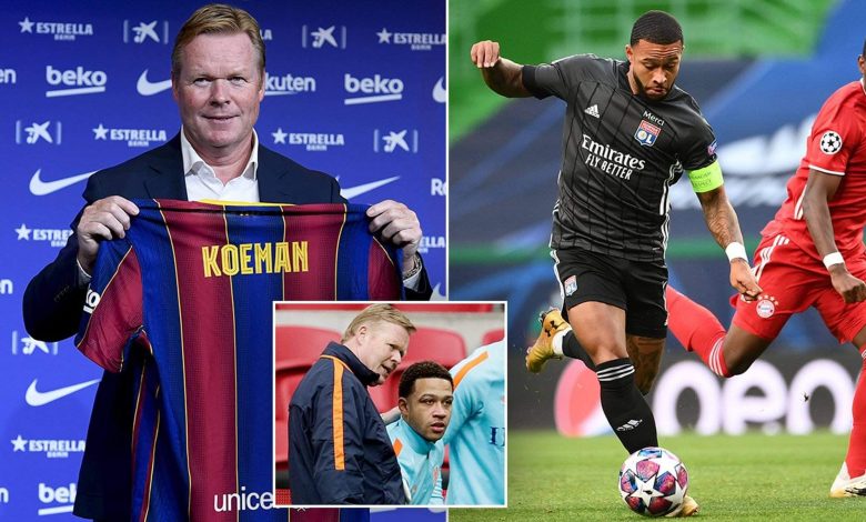 كومان: نريد أن يأتي ديباي لـ برشلونة.. هو يرغب أيضًا