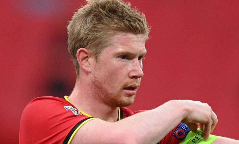 بلجيكا تعلن عودة دي بروين لـ مانشستر سيتي لعدم جاهزيته بدنيًا