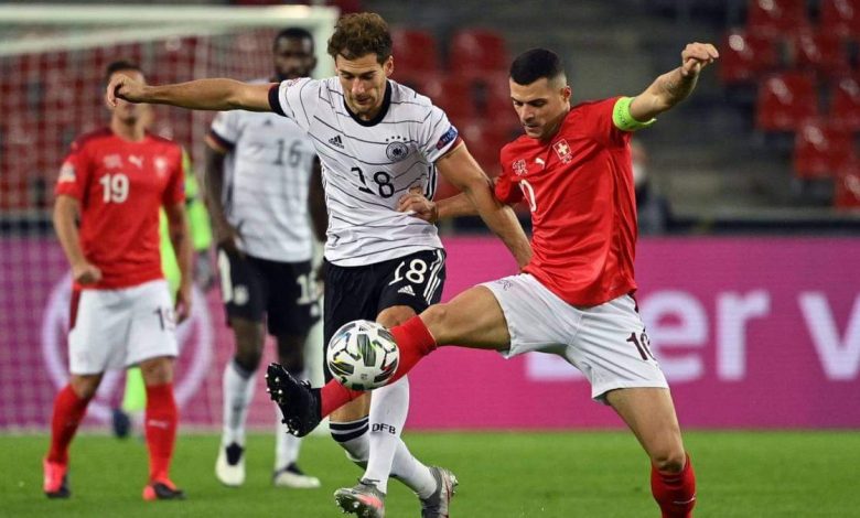 سويسرا انبهر ألمانيا وتتقدم عليها في الشوط الأول