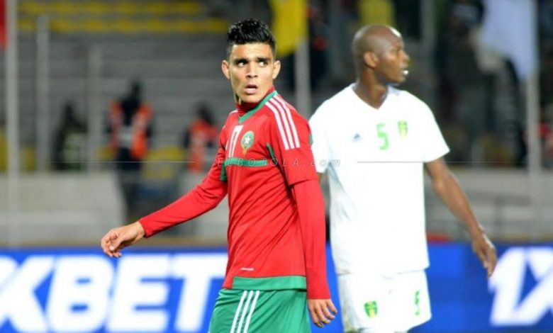 بنشرقي يتبادل مع في تعادل المغرب مع الكونغو ودياً