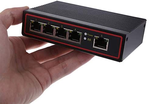 XuBa 5-Port / 8-Port 100 / 1000Mbps Professional Ethernet Switch 5-Port IP Hub: Amazon.ae