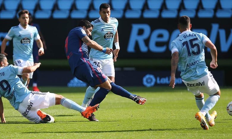 سواريز يقود أتلتيكو مدريد للعودة لسكة الانتصارات عبر بوابة سيلتا فيغو