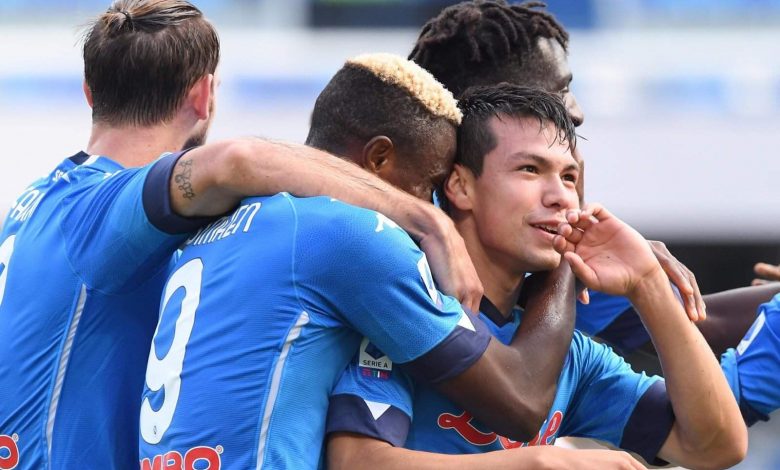 نابولي يوقف قطار أتالانتا ويسحقه برباعية.. وأوسيمين يسجل باكورة أهدافه