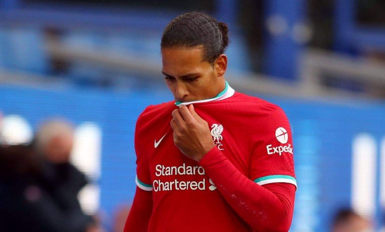 رسميًا.. ليفربول يعلن إصابة فان دايك بقطع في الرباط الصليبي