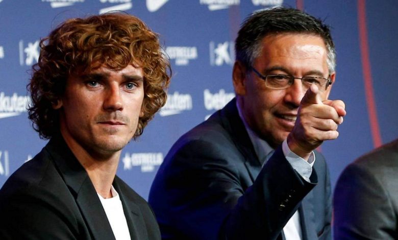 غريزمان يرد على طلب بارتوميو بشأن تخفيض الراتب