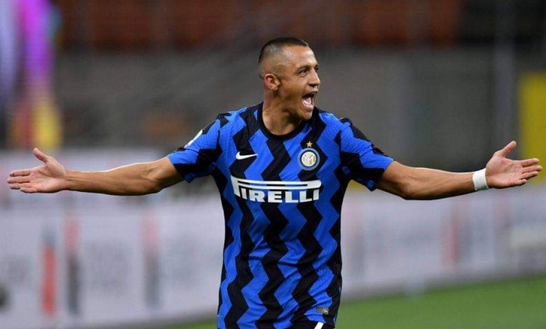 إنتر ميلان يفقد سانشيز في المواجهتين المقبلتين بسبب الإصابة