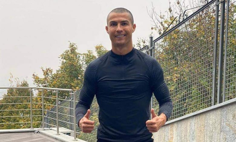 نتيجة اختبار فيروس كورونا الجديد لـ رونالدو إيجابية