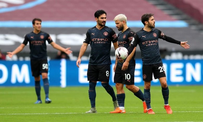 مانشستر سيتي يسقط في فخ التعادل أمام وست هام