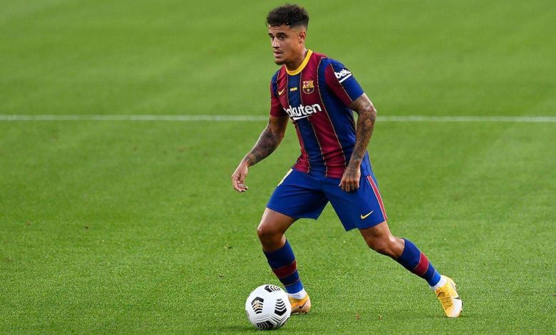 عاجل.. برشلونة يعلن إصابة كوتينيو