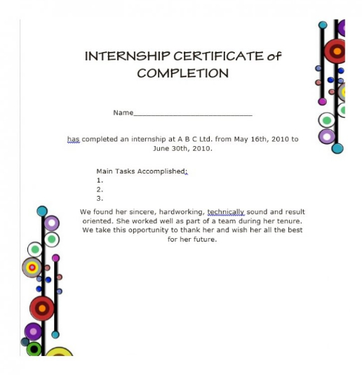 وثائق حضور الدورة جاهزة للكتابة