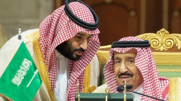 صور الملك سلمان ومحمد بن سلمان