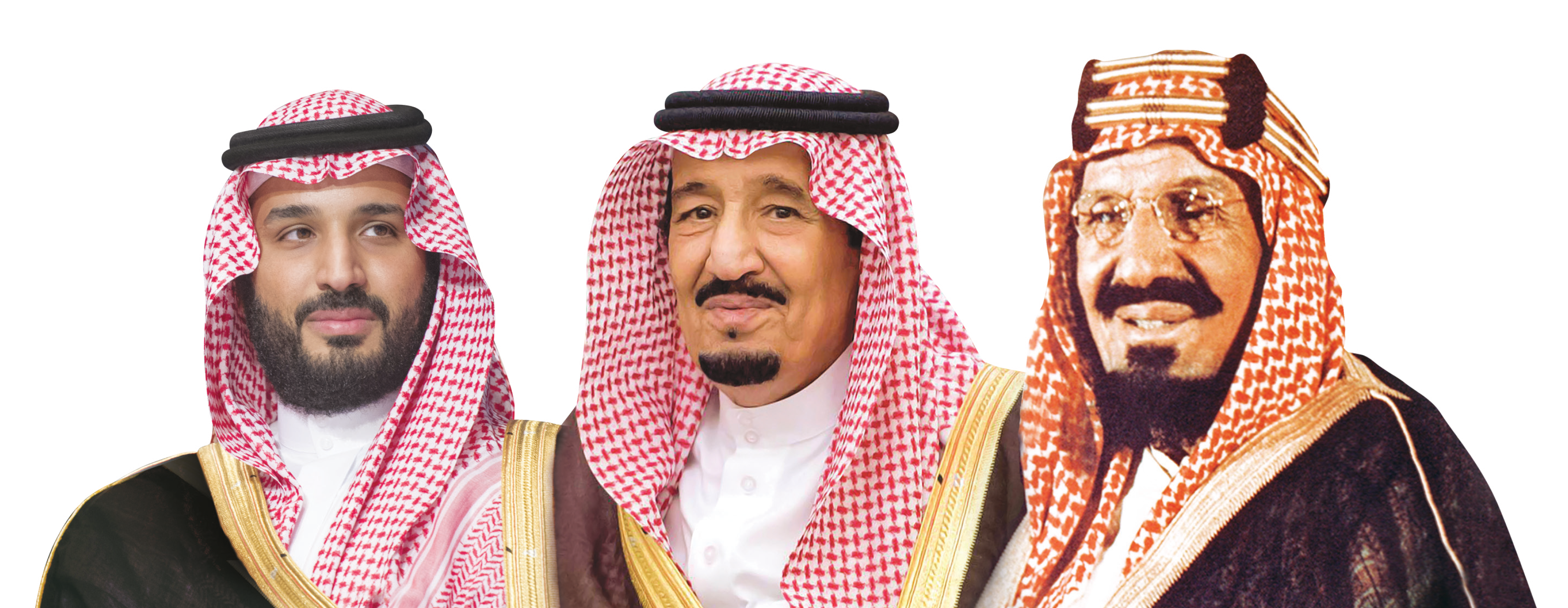 الملك سلمان ومحمد بن سلمان png images