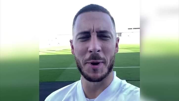 هازارد يبرز سعادته بهدفه الرائع في هويسكا