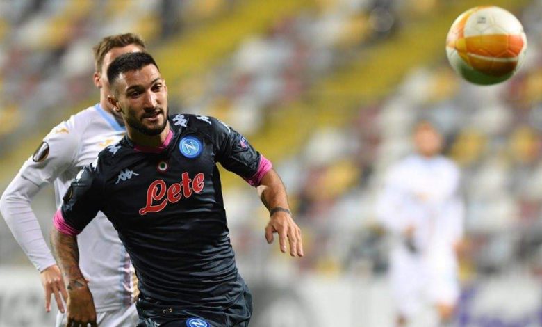 نابولي يعود بفوز ثمين من ميدان رييكا في الدوري الأوروبي