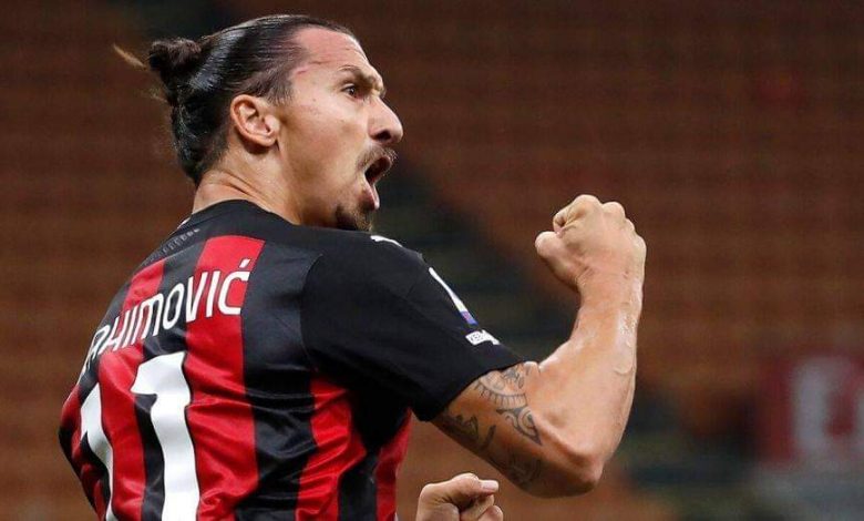 إبراهيموفيتش يقود هجوم ميلان أمام ليل