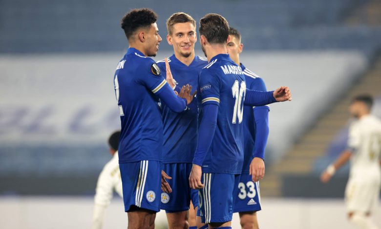 ليستر سيتي يضرب سبورتينغ براغا برباعية في الدوري الأوروبي