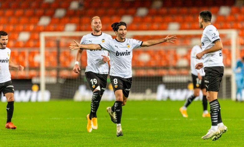 فالنسيا يسحق ريال مدريد برباعية