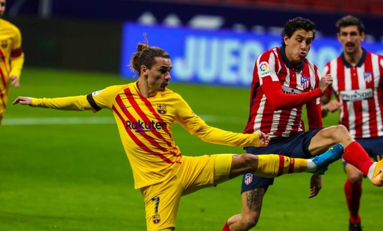 رئيس أتلتيكو مدريد: غريزمان يعاني من عواقب تراجع برشلونة