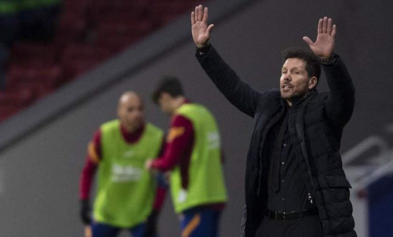 سيميوني يعلق على كسر عقدة برشلونة آراء حول Simeone out of Barcelona knot