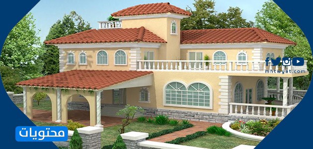 تصاميم لفيلات صغيرة بمساحة 200 متر