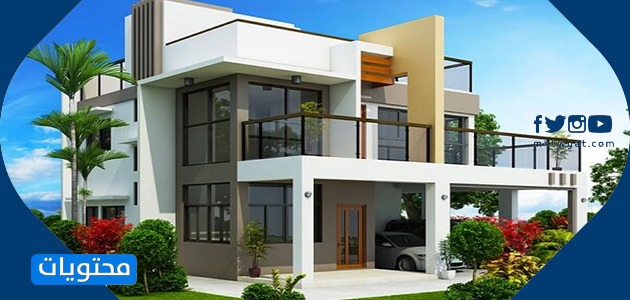 تصاميم لفيلات صغيرة بمساحة 200 متر