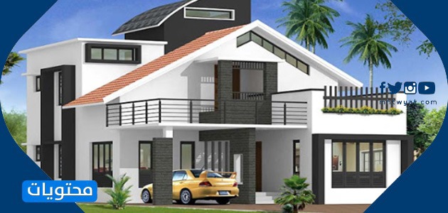 تصاميم لفيلات صغيرة بمساحة 200 متر