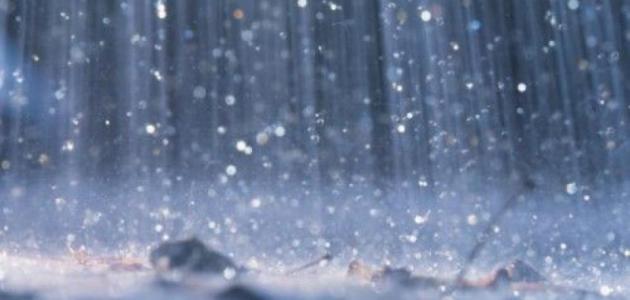 اقوال جميلة عن المطر - موضوع