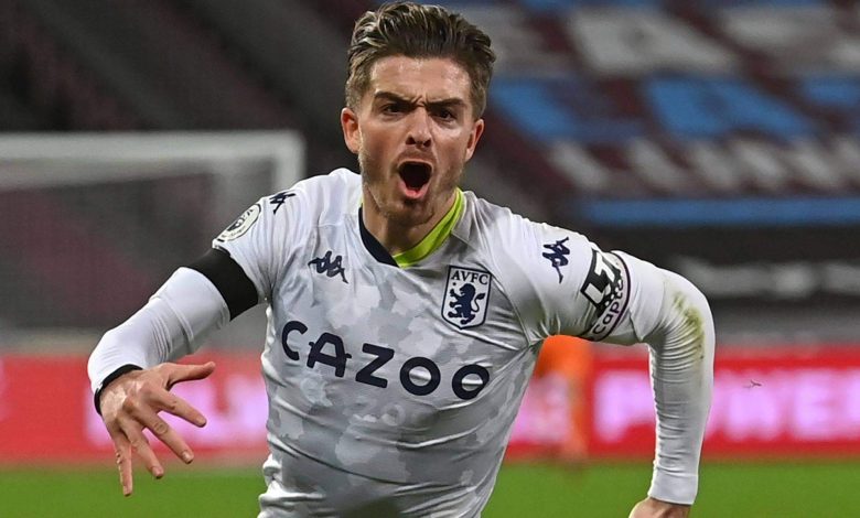 أستون فيلا يبلغ قطبيّ مانشستر بزيادة سعر غريليش