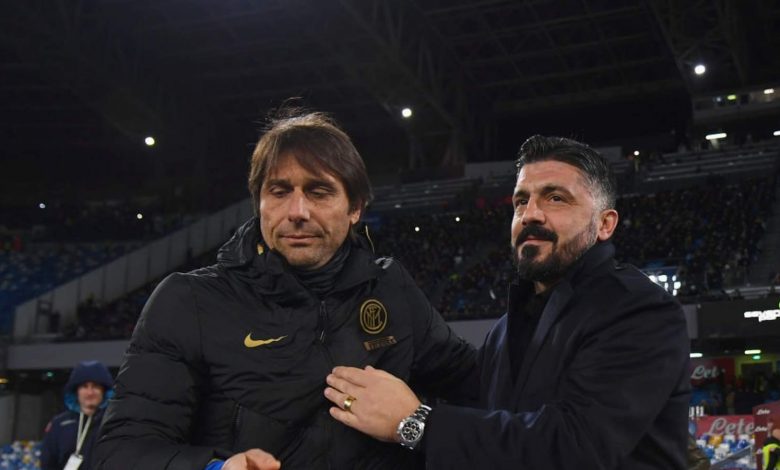 كونتي: أنا وغاتوزو جعلنا مكافحة إنتر ميلان ونابولي قبيحة