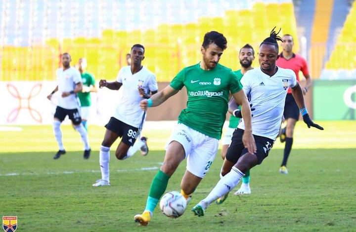 التعادل الإيجابي يحسم مباراة المصري والجونة