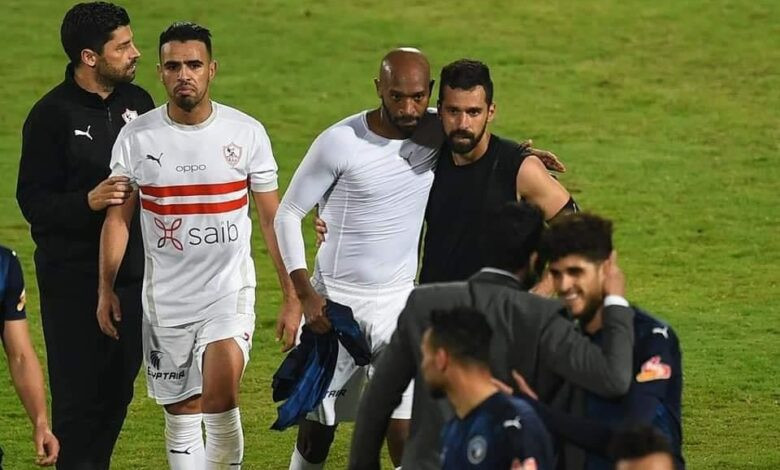 عبد الله السعيد يوضح حقيقة خبر رفض هدية شيكابالا “صورة”