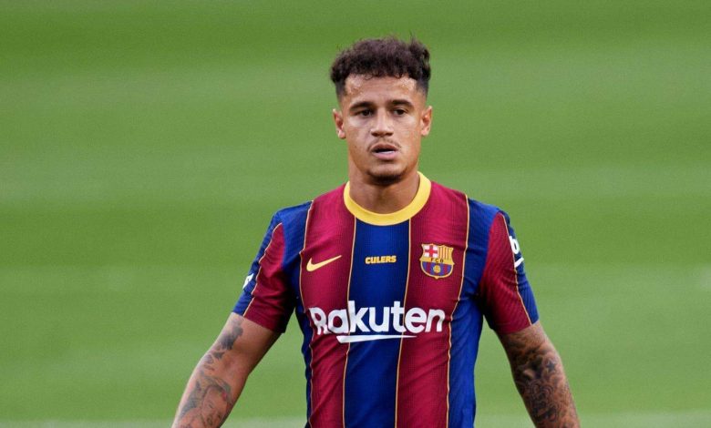 توضيح حقيقة خبر رغبة برشلونة ببيع كوتينيو في يناير