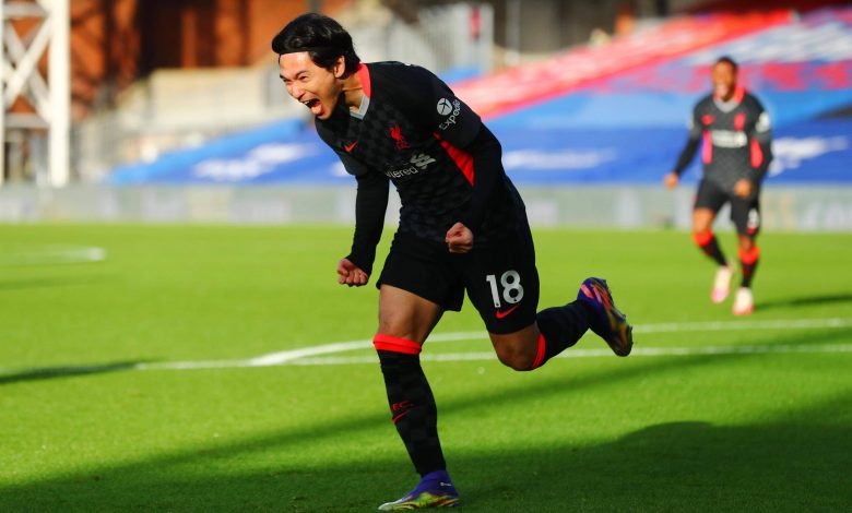 ليفربول يقسو على كريستال بالاس في الشوط الأول