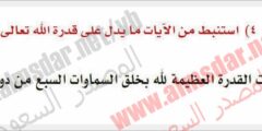 استنبط من الآيات ما يدل على قدرة الله تعالى