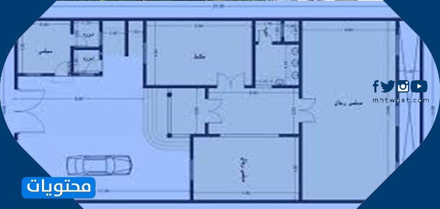 مخطط استراحة جاهزة