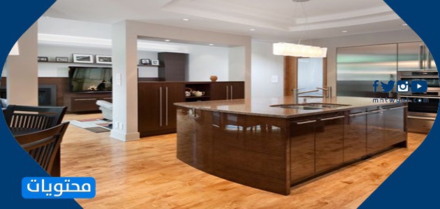 ديكور كلاسيكي من الجص في المطبخ