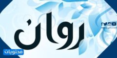 معنى اسم روان وصفات حاملة الاسم
