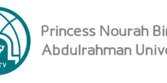 شعار جامعة الاميرة نورة الجديد png شفاف ومفرغ 2021