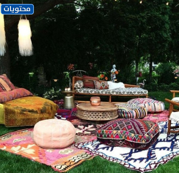 زخرفة الحدائق الخارجية المجاورة للمنازل