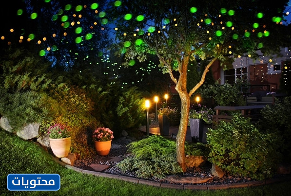 زخرفة الحدائق الخارجية المجاورة للمنازل