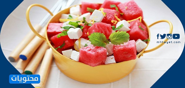 سلطات سهلة وخفيفة بالصور