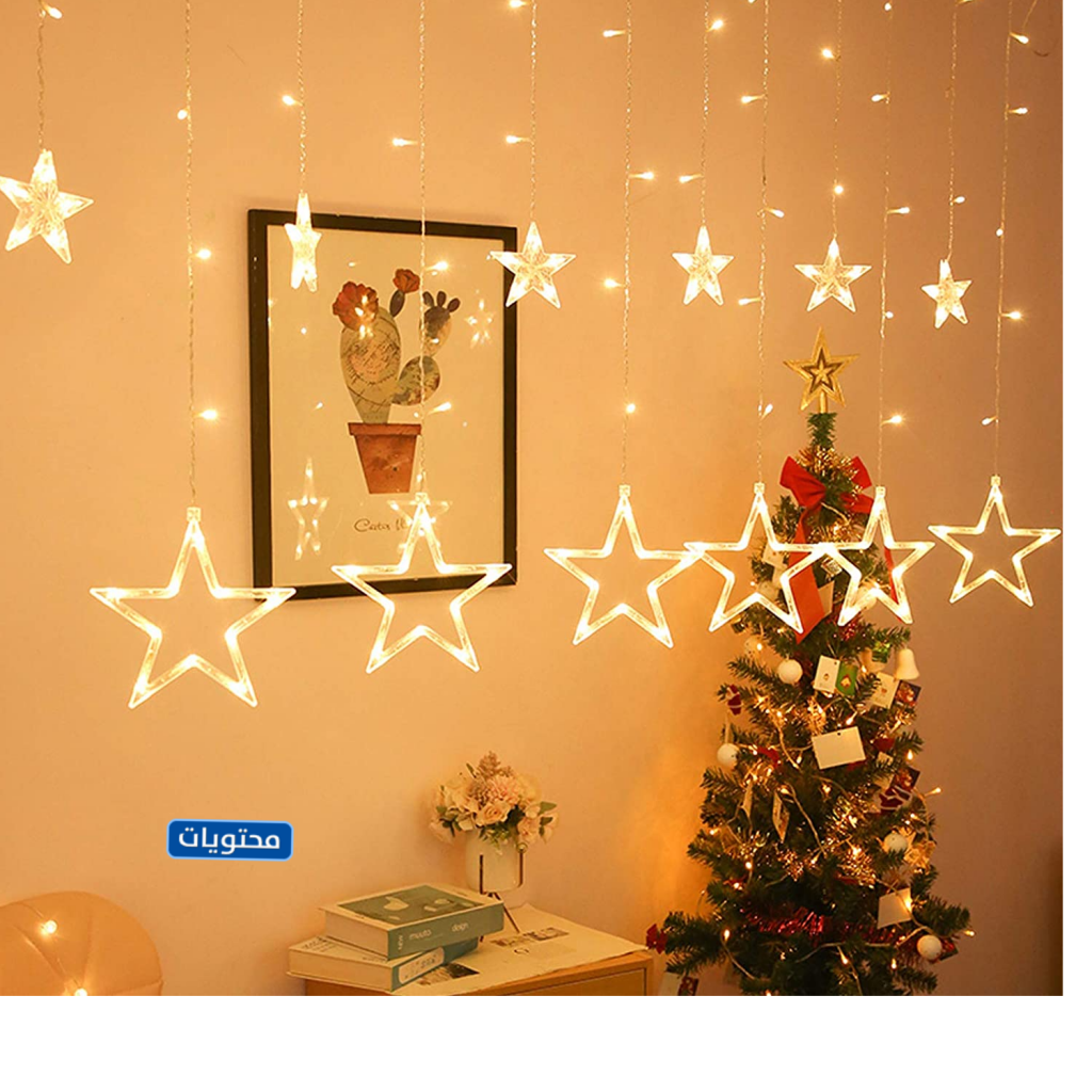 شريط مصابيح نجمة رمضان