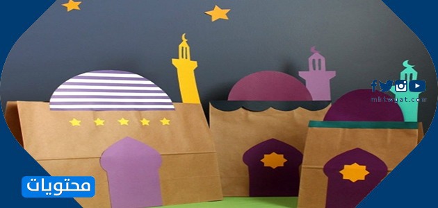 طريقة عمل زينة رمضان بالورق
