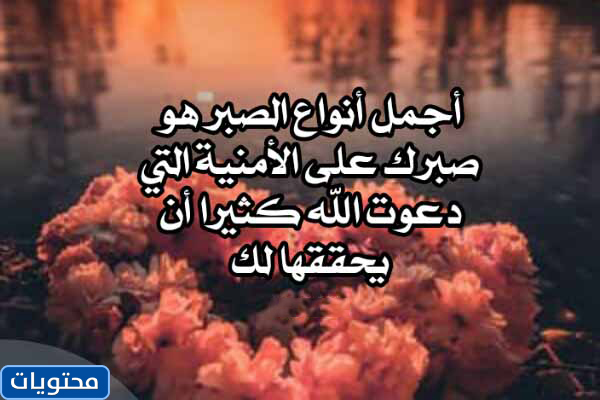 عبارات عن الصبر