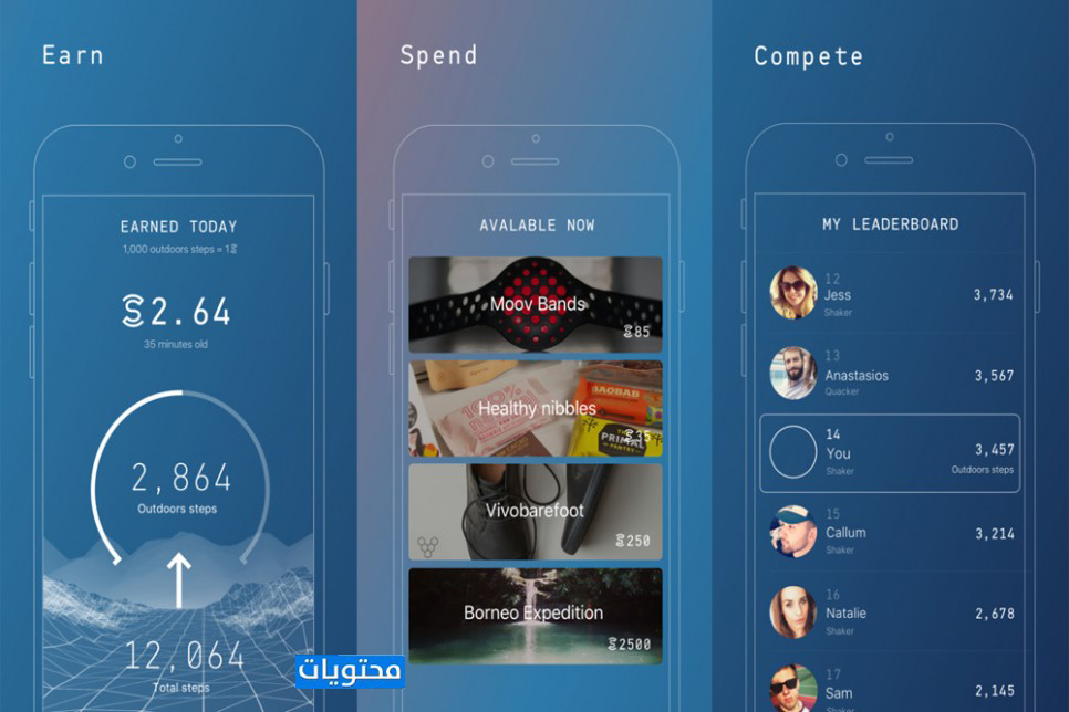 كيف يمكنني تحويل الأموال من برنامج Sweatcoin؟